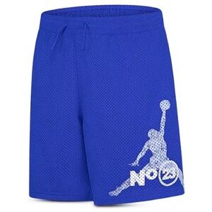 Jordan 1984 Jumpman Mesh Shorts, Large (12-13 YRS) - Racer Blue - NWT